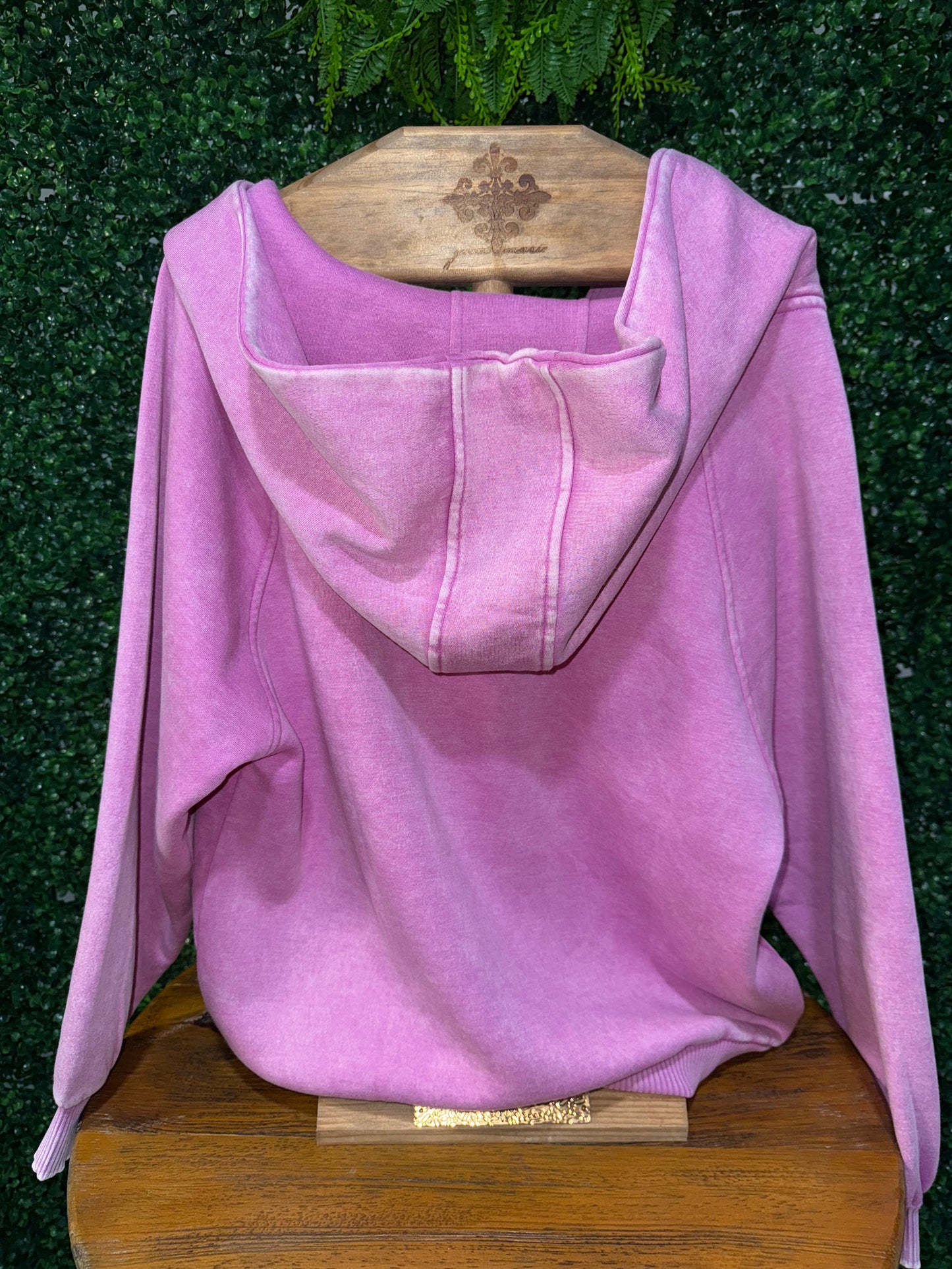 Sugar Plum Half-Zip Hoodie