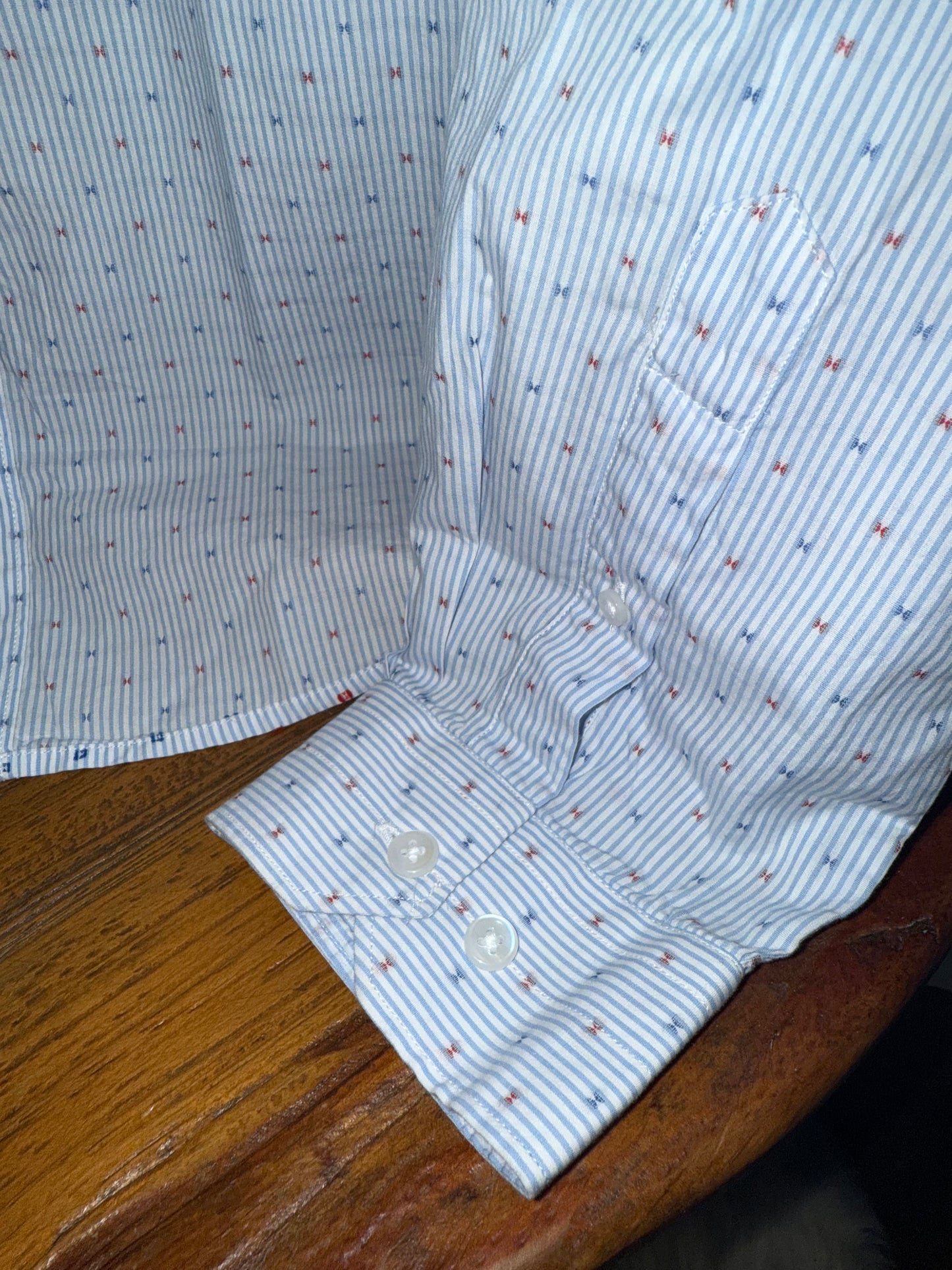 Live Oak Americana Collared Button Up Shirt