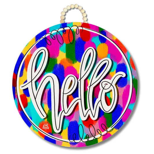 DK Multi Color Door Hanger