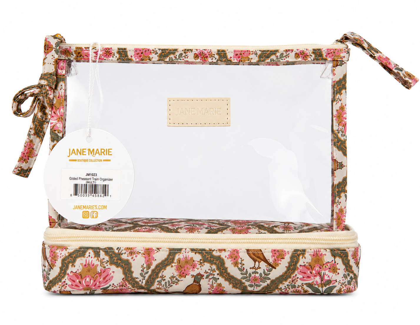 Glided Pheasant Traval Organizer