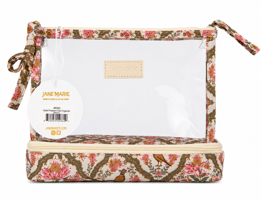 Glided Pheasant Traval Organizer